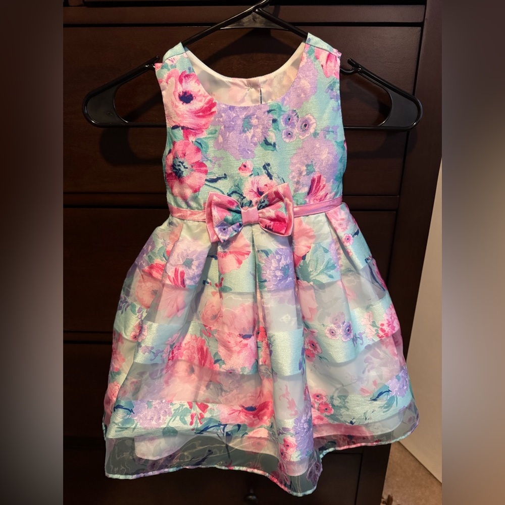 Jona Michelle Pastel Floral Dress